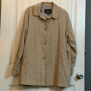 London Fog Women's Tan Trench Coat